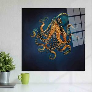 Tableau mural en toile imprimé pieuvre : Décoration élégante, unique et personnalisée, ART SUR VERRE TÉRMÉTRAL - Product Image 1