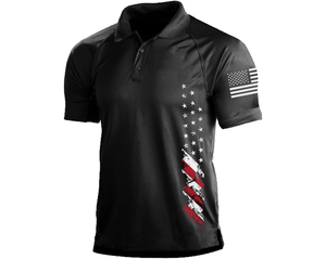 Ropa de Golf Personalizada de Alta Calidad, Material Deportivo de Secado Rápido, Corte Ajustado, Camiseta Polo Deportiva Estampada para Hombre - Product Image 5
