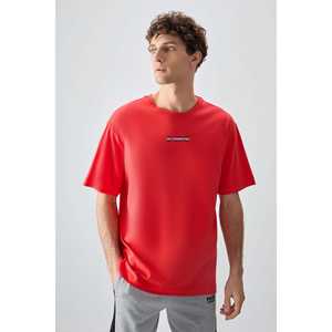 Camiseta Estampada de Corte Holgado para Hombre Fiesta, 100% Algodón, Jersey Grueso y Suave con Textura 88354 - Product Image 6