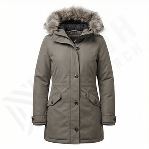 Abrigo con Capucha para Hombre, Impermeable, Cálido, Largo, Chaqueta Parka, Nueva Llegada, Ropa de Abrigo de Moda, Forro Polar de Algodón, Diseño Personalizado - Product Image 1