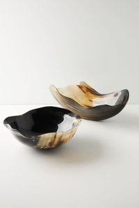 CUENCO RÚSTICO HORN Cuenco de cuerno de búfalo para utensilios de cocina Hecho a mano profundo con color natural a la venta Tazón único y de cuerno genuino - Product Image 5