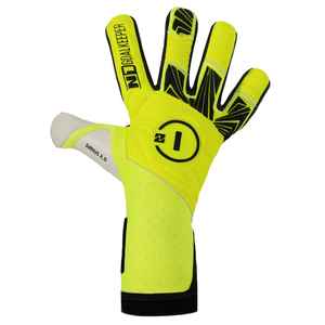 Gants de gardien de but en cuir de qualité supérieure personnalisables sur mesure coupe personnalisée poignée en latex de football en gros - Product Image 1