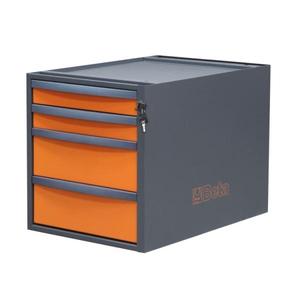 Cofre de herramientas de banco de trabajo modular BETA C58BC de 479 mm con 4 cajones - Product Image 1