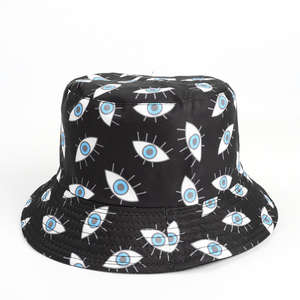 หมวกทรงถังพิมพ์ลายด้วยการระเหิดทั้งหมด2023ทันสมัยออกแบบโลโก้ได้ตามต้องการ - Product Image 3