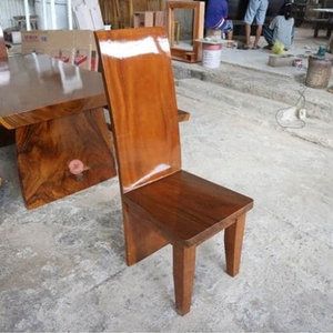 Ensemble de salle à manger en bois massif, table rectangulaire et banc, meubles de cuisine, design moderne minimaliste pour la salle à manger à domicile - Product Image 3