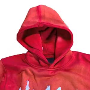 Sur mesure hommes en détresse broderie survêtement tenue décontracté anti-rides haut tendance hommes en détresse broderie survêtement - Product Image 6