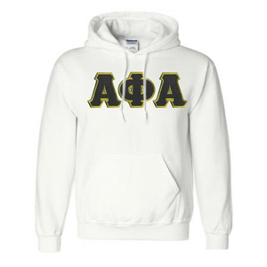 Sweat-shirts thermiques en coton à fermeture éclair pour hommes, brodés sur mesure, coupe ample, confortables, Alpha Fil Omega Delta Sigma Psi - Product Image 2