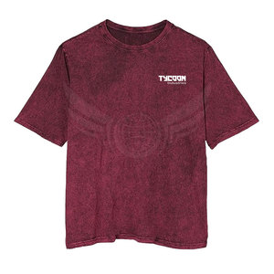 Diseña tu propio logotipo Hombres Acid Wash Camisetas Ropa casual Último diseño Hombres Acid Wash Camisetas - Product Image 1