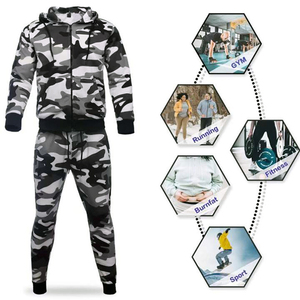 2022 nouveauté Logo personnalisé de haute qualité respirant Gym survêtement hiver Style grande taille vêtements vente chaude XL ensemble - Product Image 3