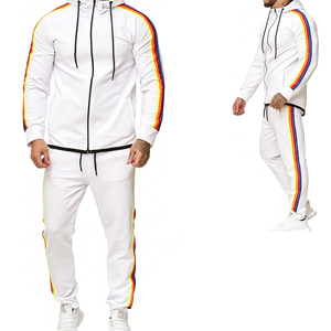 Marque privée vierge survêtement survêtement pour hommes survêtement personnalisé avec logo tenues été deux 2 pièces ensemble court pour hommes - Product Image 6