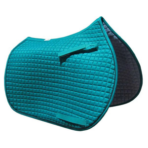 Almohadilla de salto de gamuza premium con acabado anti-fricción y tacto suave para equitación, con diseño de alta holgura para la zona del cabestro. - Product Image 1