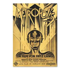 Metropolis Art Deco <b>Poster</b> Stylish Wall Decor Made of Premium Paper - Product Image 1