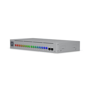 Commutateur Ubiquiti USW-Pro-Max-16-PoE-EU, 4x 2.5 GbE RJ45 PoE++, 12x GbE RJ45 PoE+, 2x SFP+, Etherlighting, L3, 180W - Product Image 3