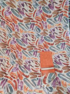 Tela de algodón jacquard Dirac 2026 para vestido de novia para niñas - Diseño clásico para ropa casual - Product Image 5