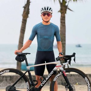 Maillot de Ciclismo Aero Pro-Zipless para Hombre - Transpirable, Manga Corta, Poliéster Sublimado - Product Image 3