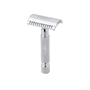 Maquinilla de afeitar de seguridad abierta torcida de la mejor calidad, mango de aluminio, maquinilla de afeitar clásica de oro rosa disponible a buen precio - Product Image 5