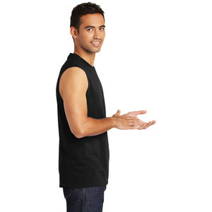 Camiseta sin mangas Tri Blend para correr Camiseta sin mangas Tri-blend Mans Muscle Tank Top - Product Image 3