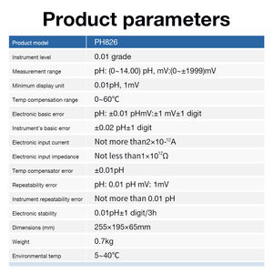 Alta Precisão PHS-3C Laboratório <span class=keywords><strong>pH</strong></span> Medidor Equipamento <span class=keywords><strong>pH</strong></span> Científico Testador Qualidade Água para Análise De Água Confiável - Product Image 6