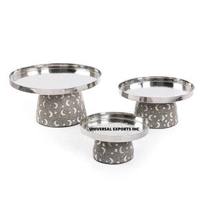 Set of Three <b>Chocolate</b> Bowl With Mother of Pearl Stand Roudn Shape Handmade Decorative <b>Fancy</b> <b>Chocolate</b> Bowl - Product Image 5