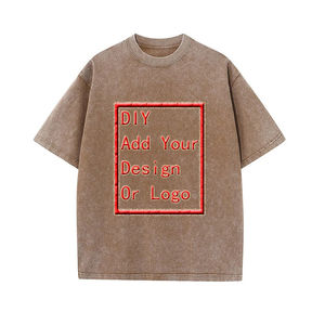 เสื้อยืดโอเวอร์ไซส์ทรงใหญ่ ปี 2025 ผ้าฝ้าย 100% พิมพ์ลายกราฟิก แห้งเร็ว ล้างสีแบบวินเทจ คอกลม สำหรับออกกำลังกาย - Product Image 5