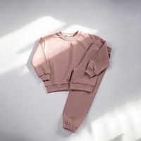 Ensemble de vêtements de sport pour enfants en polaire de haute qualité confortable pour garçons et filles actifs Tissu doux et respirant pour un usage quotidien toute saison