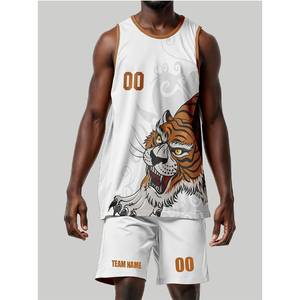Maillots de basket-ball personnalisables OEM, respirants, à séchage rapide, 100% polyester, multicolores, avec nom du joueur/conception d'équipe |   Toutes saisons - Product Image 2