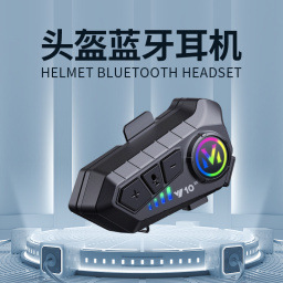 Casque de moto avec interphone Bluetooth Y102X300M pour casque intégral - Product Image 1