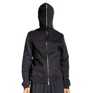 Sweat à capuche en molleton de nylon XXL unisexe de haute qualité, respirant, avec fermeture éclair frontale, vêtements de fitness par tous les temps, avec logo brodé personnalisé imprimé - Product Image 5