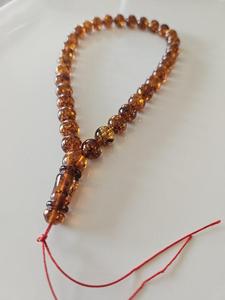 Tasbih artisanal en résine époxy, thème ange, technique de moulage, perles de prière islamiques, chapelet musulman, Dhikr, cadeau religieux élégant - Product Image 4