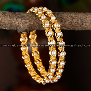 Festival porter bracelets en laiton pour femmes bijoux indiens traditionnels vibrant plaqué or bracelet ensemble en gros disponible - Product Image 6
