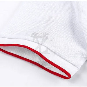 Custom Men's Cotton Bamboo Fiber Knitted for Shirt Solid Pattern Anti-shrink Breathable Quick Dry Short Sleeve Casual Golf - Product Image 3