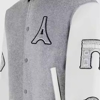 Blouson Bomber Unisexe Personnalisé en Coton de Qualité, Style Vintage Oversize Décontracté, Hiver, Baseball, Toile de Canard, Coupe-Vent