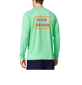 T-shirts à manches longues surdimensionnés pour hommes, 100 % fibre de bambou respirante, personnalisables et imprimés, vente en gros depuis le Bangladesh - Product Image 1