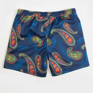 Pantalones cortos deportivos informales para correr, pantalones cortos de malla elástica suave para entrenamientos de gimnasio, entrenamiento para correr, patrón sólido, transferencia por sublimación - Product Image 3