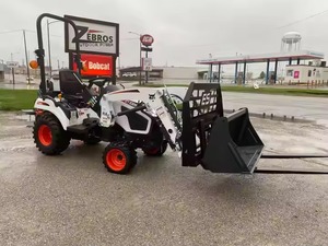 BAD BOY 1025H-10 Series 24 HP Wheel Tractor 105 Loader Belly Mower Used Condition 4WD Featuring JCBB for Bobca Core Component - Product Image 5