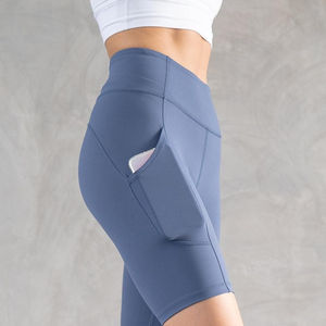 2025 nouveauté couleur unie taille haute respirant sans couture Yoga pantalon Fitness - Product Image 3