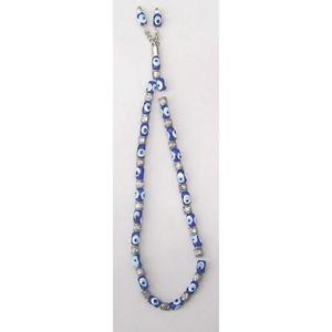 1x20 cm Plastic Evil Eyes Rosary Fine <b>Beaded</b> <b>Bracelet</b> - Product Image 1