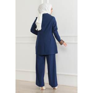 Conjunto de 2 Piezas Indigo 19218, Estampado de Leopardo, Informal, Verano, Deportivo, Top Corto y Falda Ajustada con Estampado Floral - Product Image 4