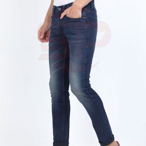 Slim décontracté mode hommes Jean pantalon grande taille confortable Slim Fit décontracté Jean pantalon pour hommes - Product Image 3