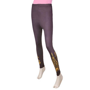 Leggings imprimés pour femmes - Marron - Product Image 4