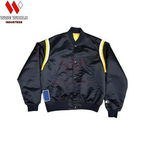 Chaqueta Deportiva Unisex Personalizada, Estilo Universitario, Satén Bordado, Cortavientos, Ligera, Transpirable y Elegante - Product Image 4