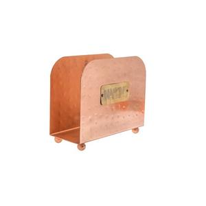 Moderno Porta Servilletas Metálico Ecológico, Caja de Pañuelos Multifuncional, Tamaño Personalizado, Revestimiento de Color Cobre, Uso en Hoteles y Restaurantes - Product Image 3