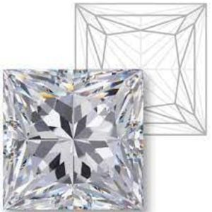 Fábrica al por mayor Lab Grown Solitaire Princess Diamonds 50 Pointer DEF VVS/VS - Product Image 3