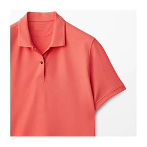 Polo en coton pur de haute qualité en gros, 100% coton, unisexe, polos pour femmes et hommes, polos en coton avec logo personnalisé - Product Image 3