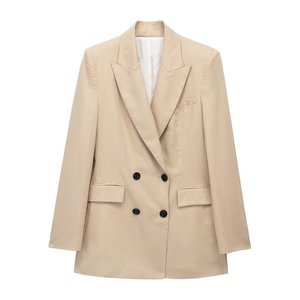 Conjunto de <span class=keywords><strong>Traje</strong></span> de <span class=keywords><strong>Mujer</strong></span> para Primavera/Verano 2025, Estilo Casual, <span class=keywords><strong>Lino</strong></span>, Blazer de Manga Larga, Chaleco y Pantalones - Product Image 6