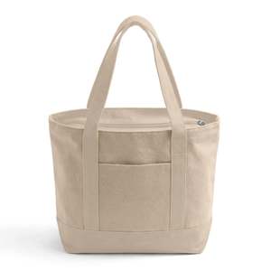 Bolsa de Compras Grande con Cierre Icónica TG238ZIP con Forro de Lona - Product Image 1
