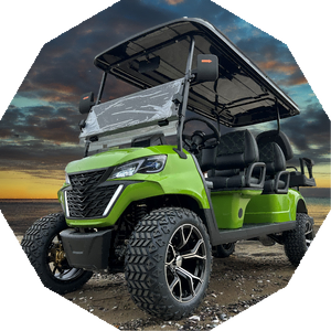 รถกอล์ฟไฟฟ้า150A ลิเธียมปรับแต่งได้รถกอล์ฟคลับหรูหรา2 + 2ที่นั่ง - Product Image 4