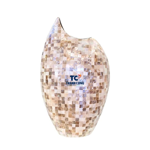 แจกันเปลือกหอยมุกคุณภาพสูง งานแฮนด์เมด สำหรับตกแต่งบ้าน ผลิตในเวียดนาม แจกันมุกสำหรับรอมฎอน โดยผู้ผลิต - Product Image 2