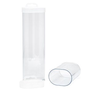 Display <b>Hooks</b> <b>Hanging</b> Cap <b>for</b> Clear Oval Containers - Product Image 2