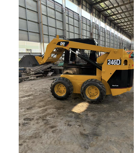 Cargadora de Dirección Deslizante Usada Cat 246D, Cargadora de 4.6 Toneladas en Buen Estado, Maquinaria de Construcción de Segunda Mano - Product Image 2